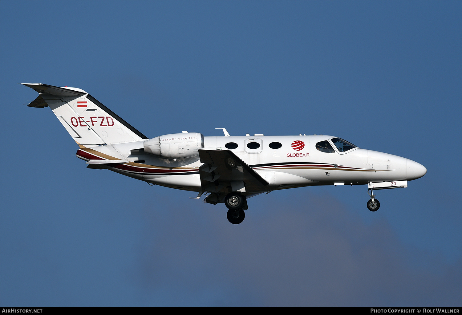 Aircraft Photo of OE-FZD | Cessna 510 Citation Mustang | GlobeAir | AirHistory.net #239746
