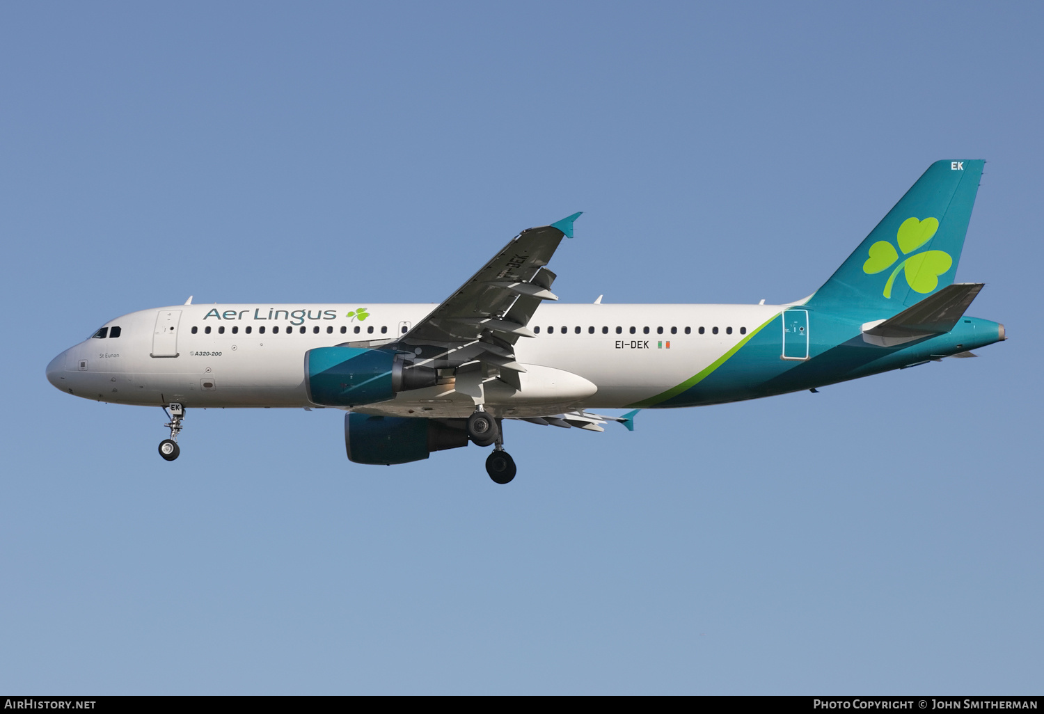 Aircraft Photo of EI-DEK | Airbus A320-214 | Aer Lingus | AirHistory.net #239757