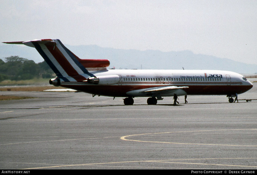 Aircraft Photo of OY-SBO | Boeing 727-2K3/Adv | LACSA - Líneas Aéreas de Costa Rica | AirHistory.net #239760