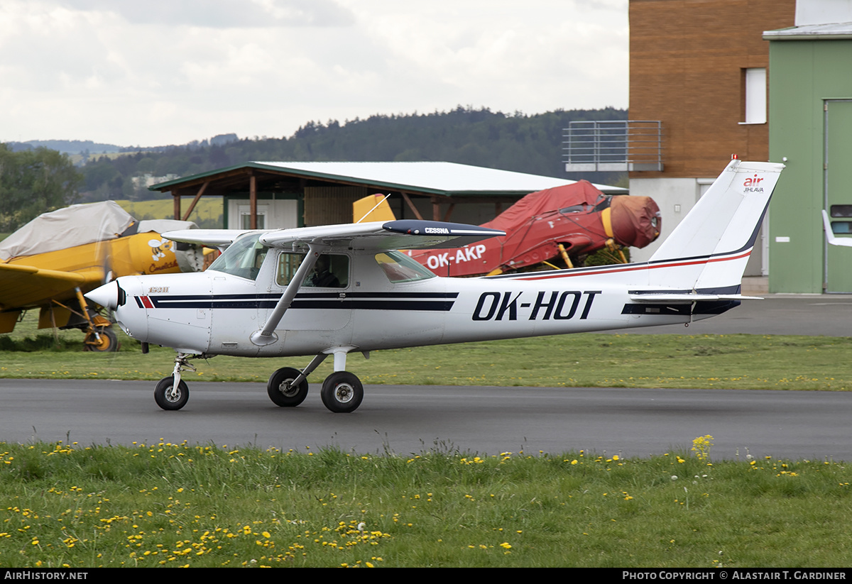 Aircraft Photo of OK-HOT | Cessna 152 | Air Jihlava | AirHistory.net #239767