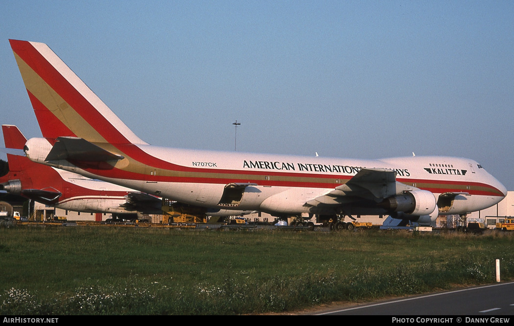 Aircraft Photo of N707CK | Boeing 747-269B(SF) | American International Airways | AirHistory.net #239780