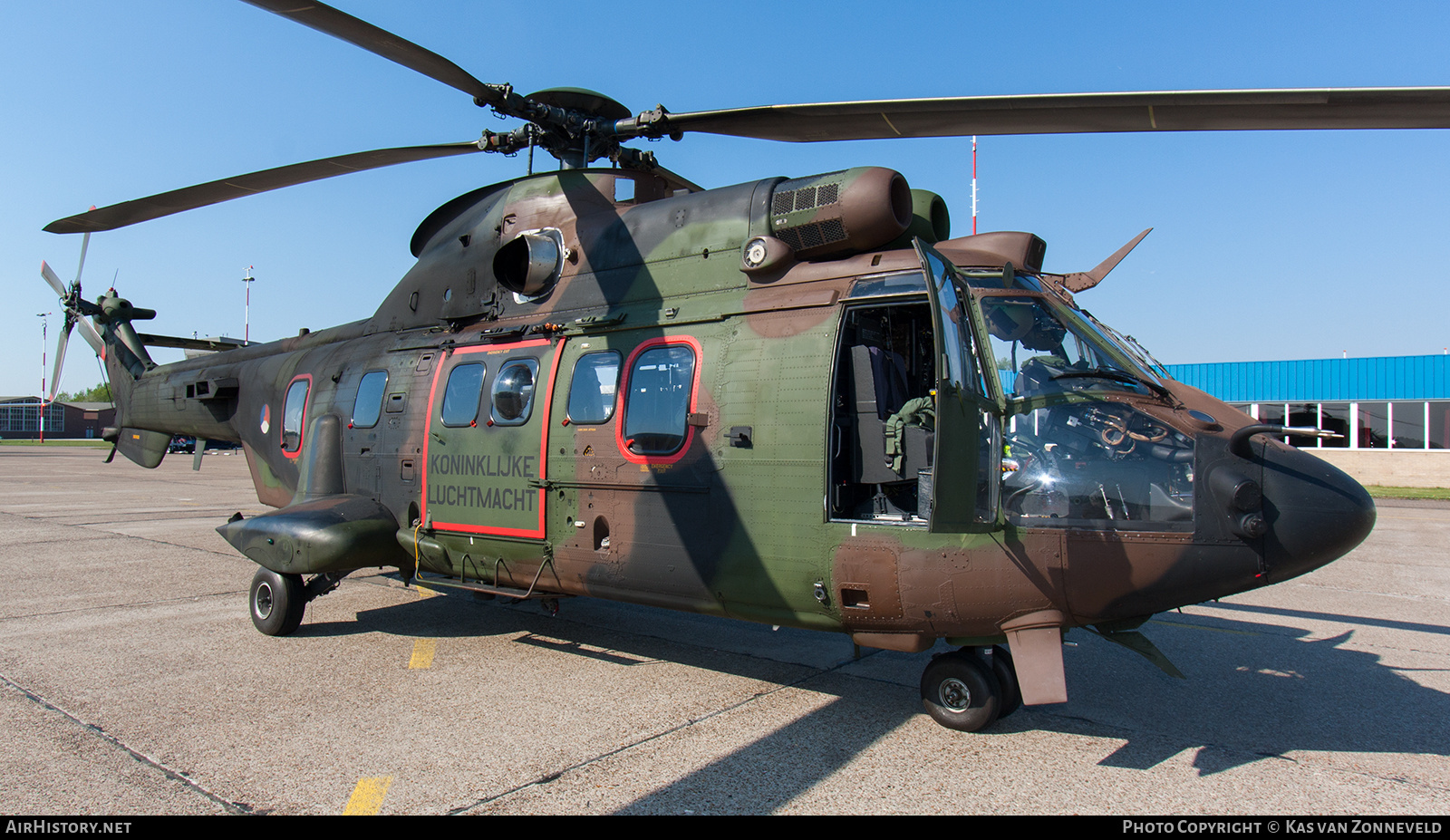 Aircraft Photo of S-458 | Eurocopter AS-532U2 Cougar Mk2 | Netherlands - Air Force | AirHistory.net #239784