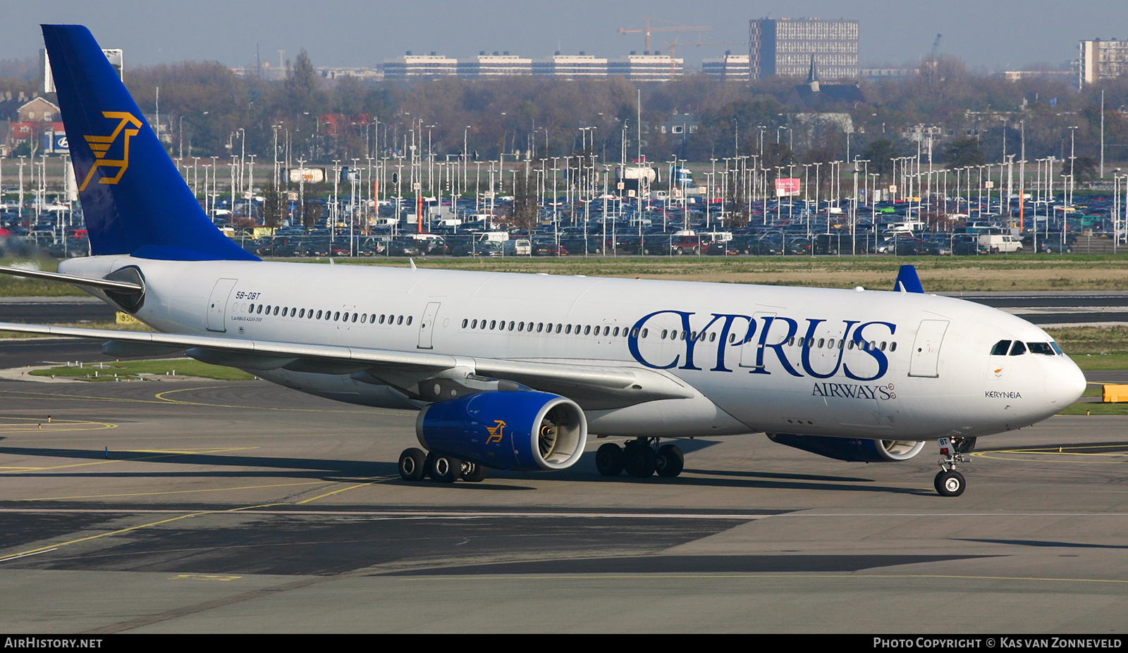 Aircraft Photo of 5B-DBT | Airbus A330-243 | Cyprus Airways | AirHistory.net #239785