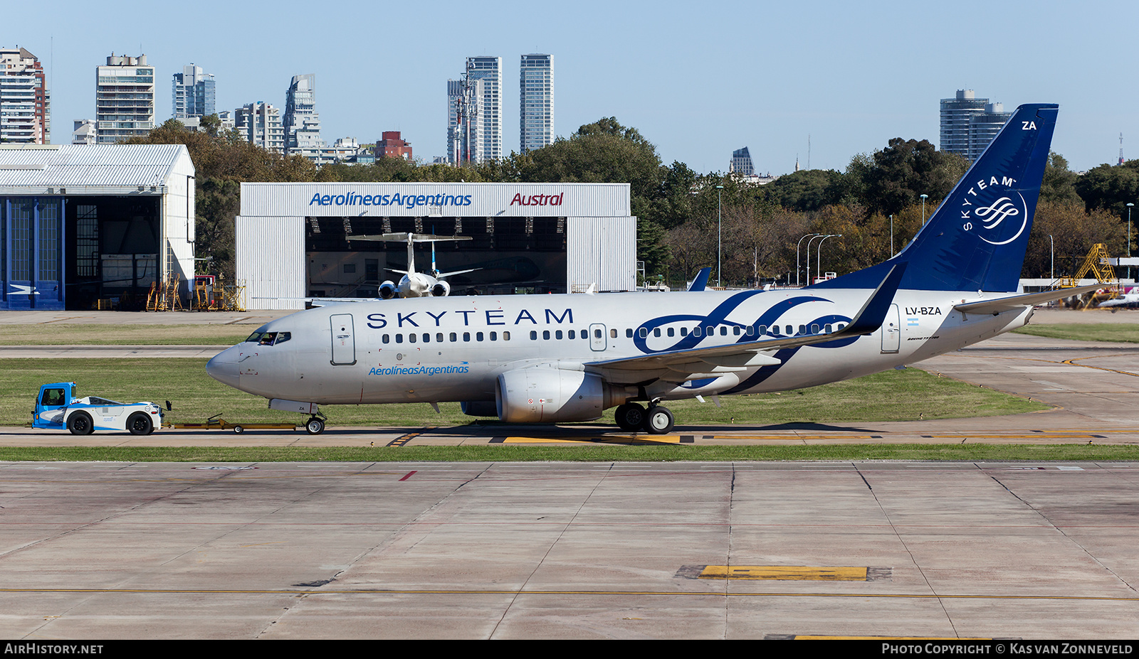 Aircraft Photo of LV-BZA | Boeing 737-76N | Aerolíneas Argentinas | AirHistory.net #239802