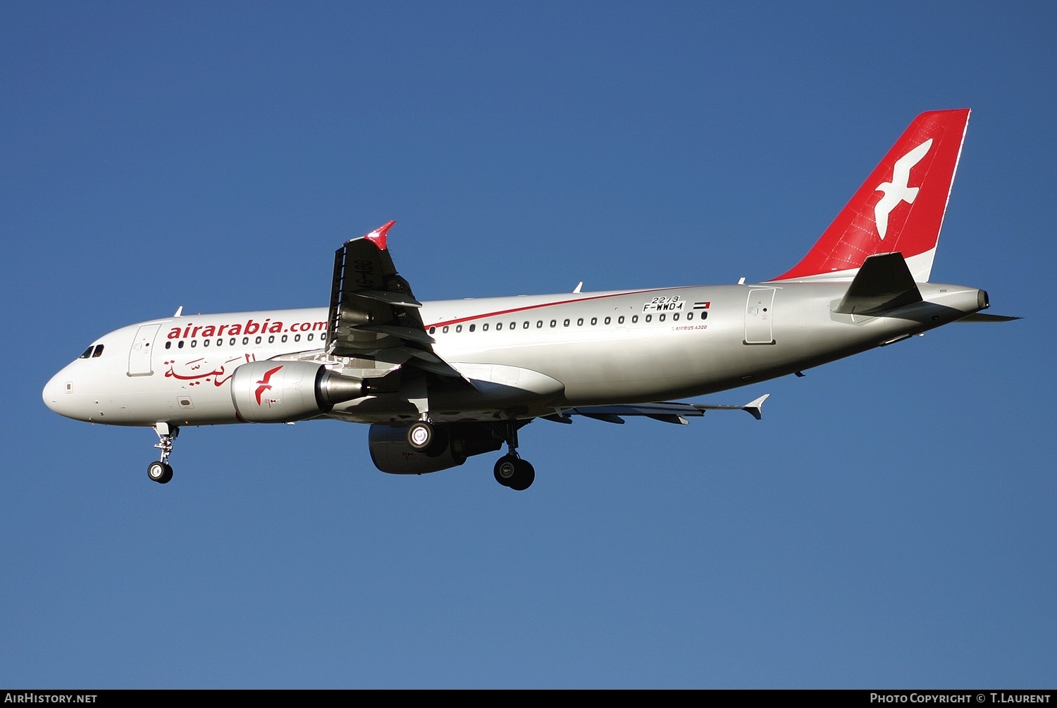 Aircraft Photo of F-WWDM | Airbus A320-214 | Air Arabia | AirHistory.net #239814