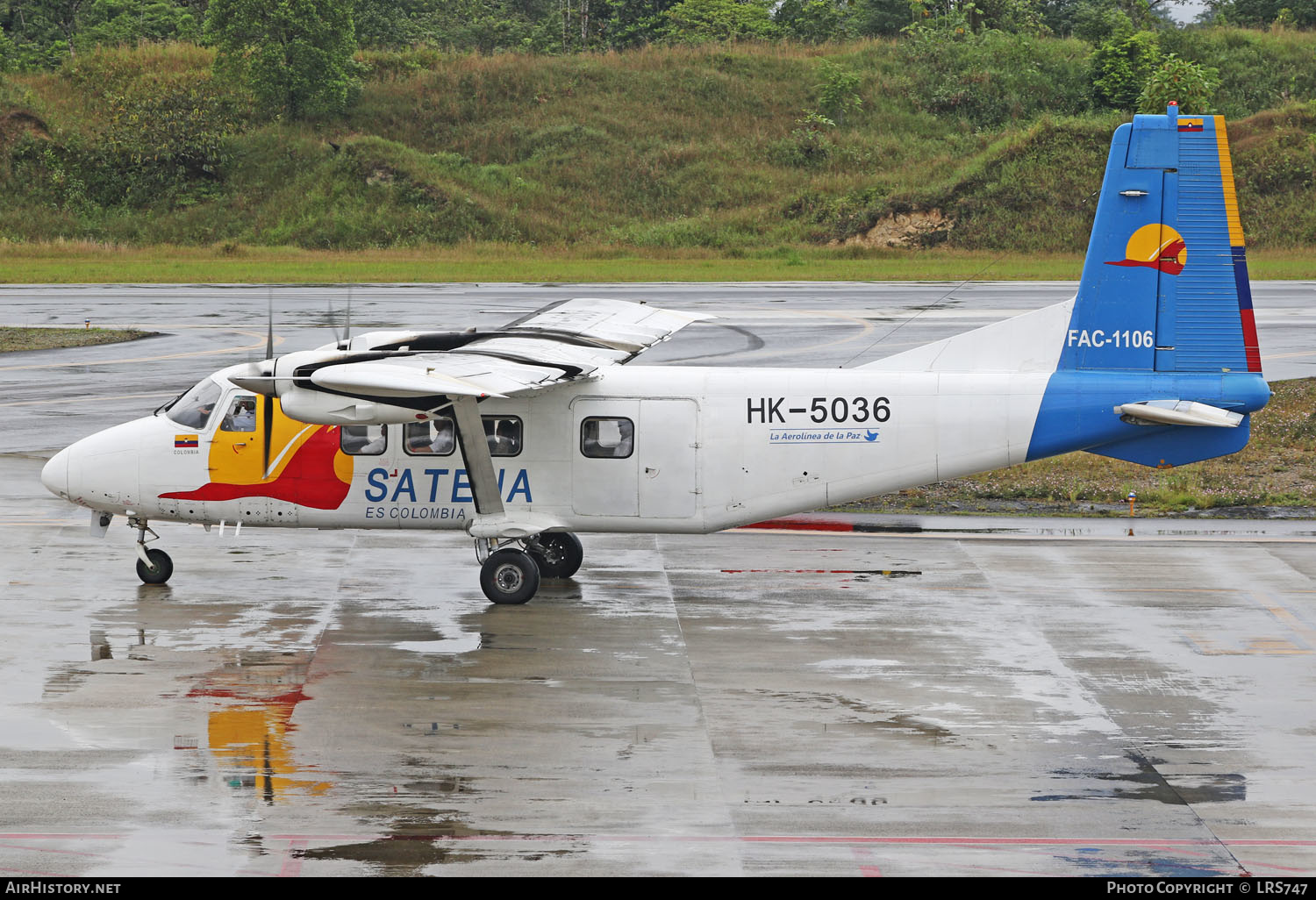 Aircraft Photo of FAC-1106 / HK-5036 | Harbin Y12E | Colombia - Satena | AirHistory.net #239832