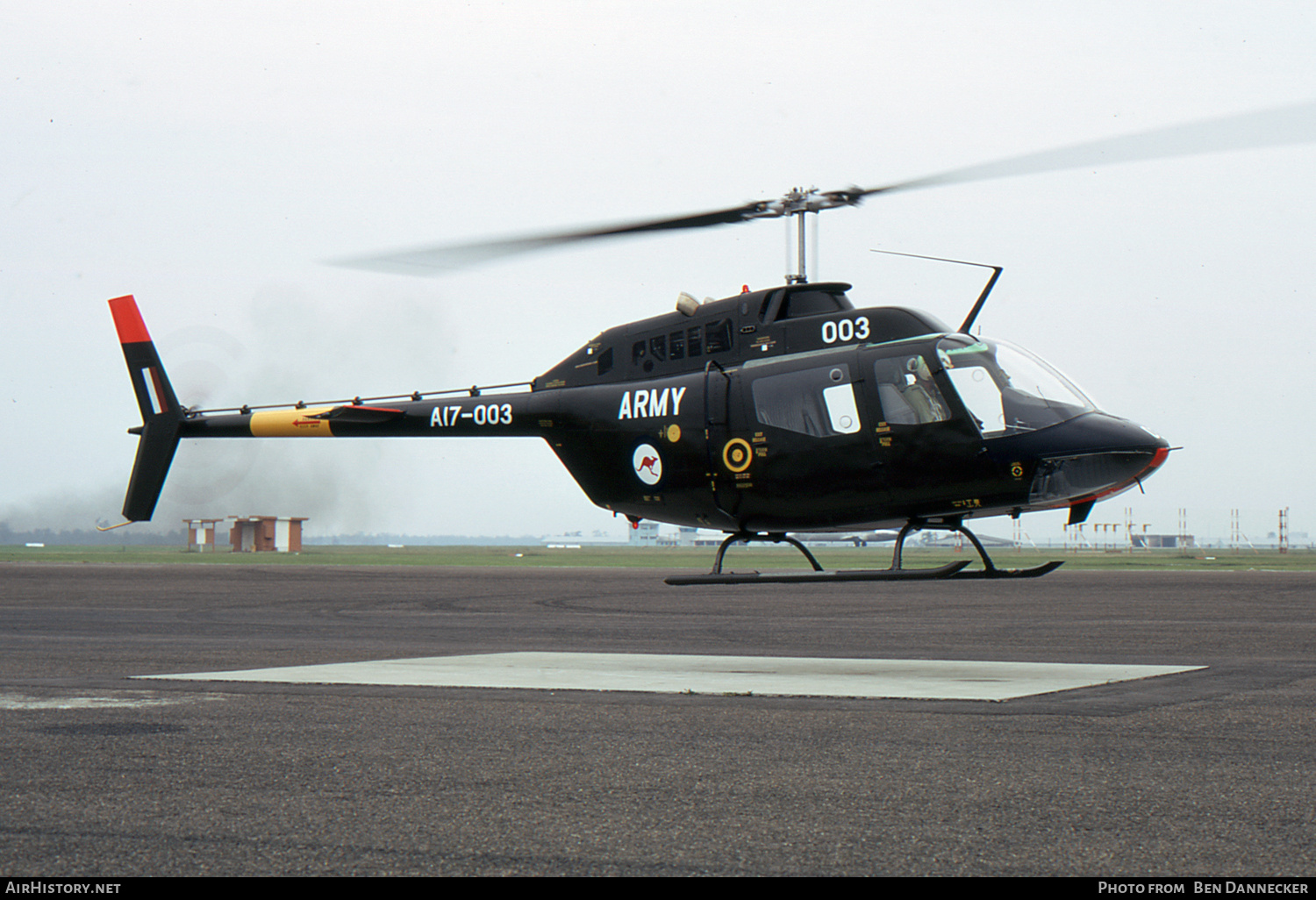 Aircraft Photo of A17-003 | Bell OH-58A Kiowa (206A-1) | Australia - Army | AirHistory.net #239879