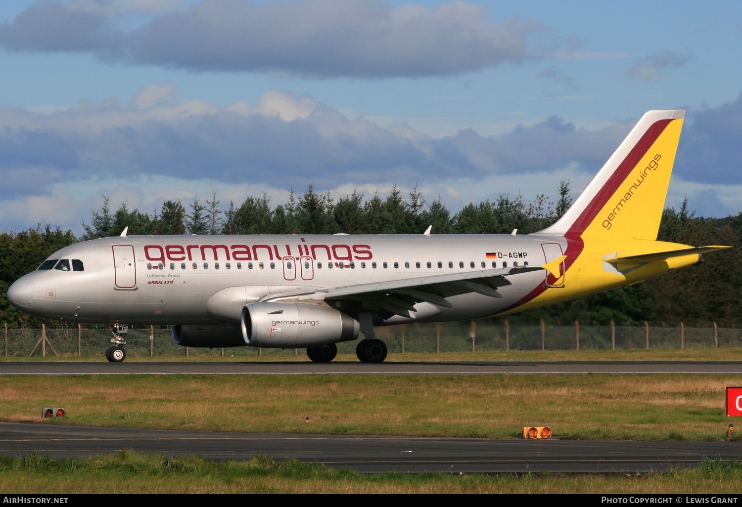 Aircraft Photo of D-AGWP | Airbus A319-132 | Germanwings | AirHistory.net #239894