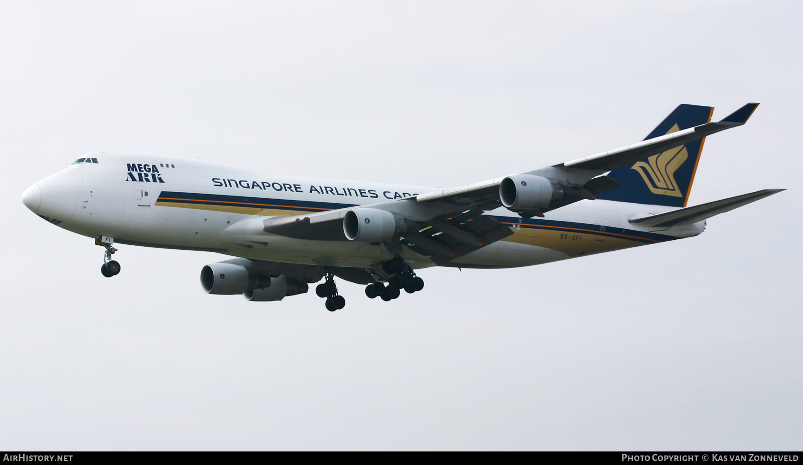 Aircraft Photo of 9V-SFI | Boeing 747-412F/SCD | Singapore Airlines Cargo | AirHistory.net #239905