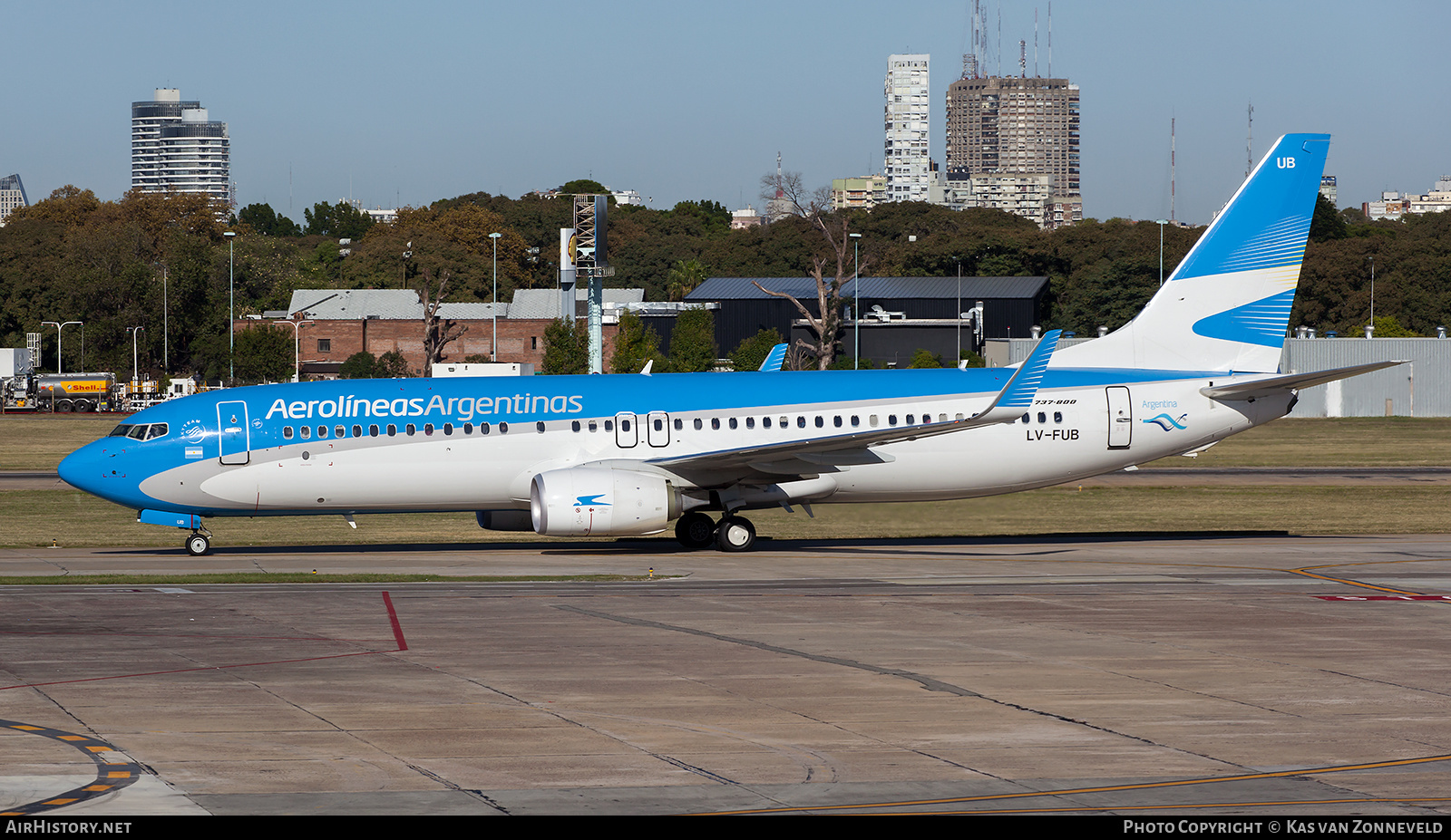 Aircraft Photo of LV-FUB | Boeing 737-8HX | Aerolíneas Argentinas | AirHistory.net #239906