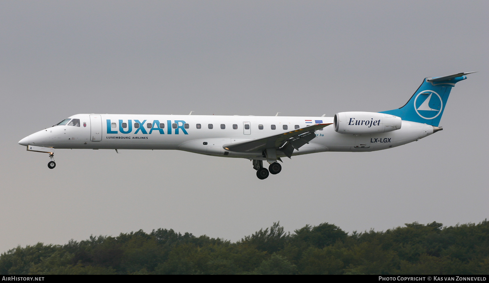 Aircraft Photo of LX-LGX | Embraer ERJ-145LU (EMB-145LU) | Luxair | AirHistory.net #239908