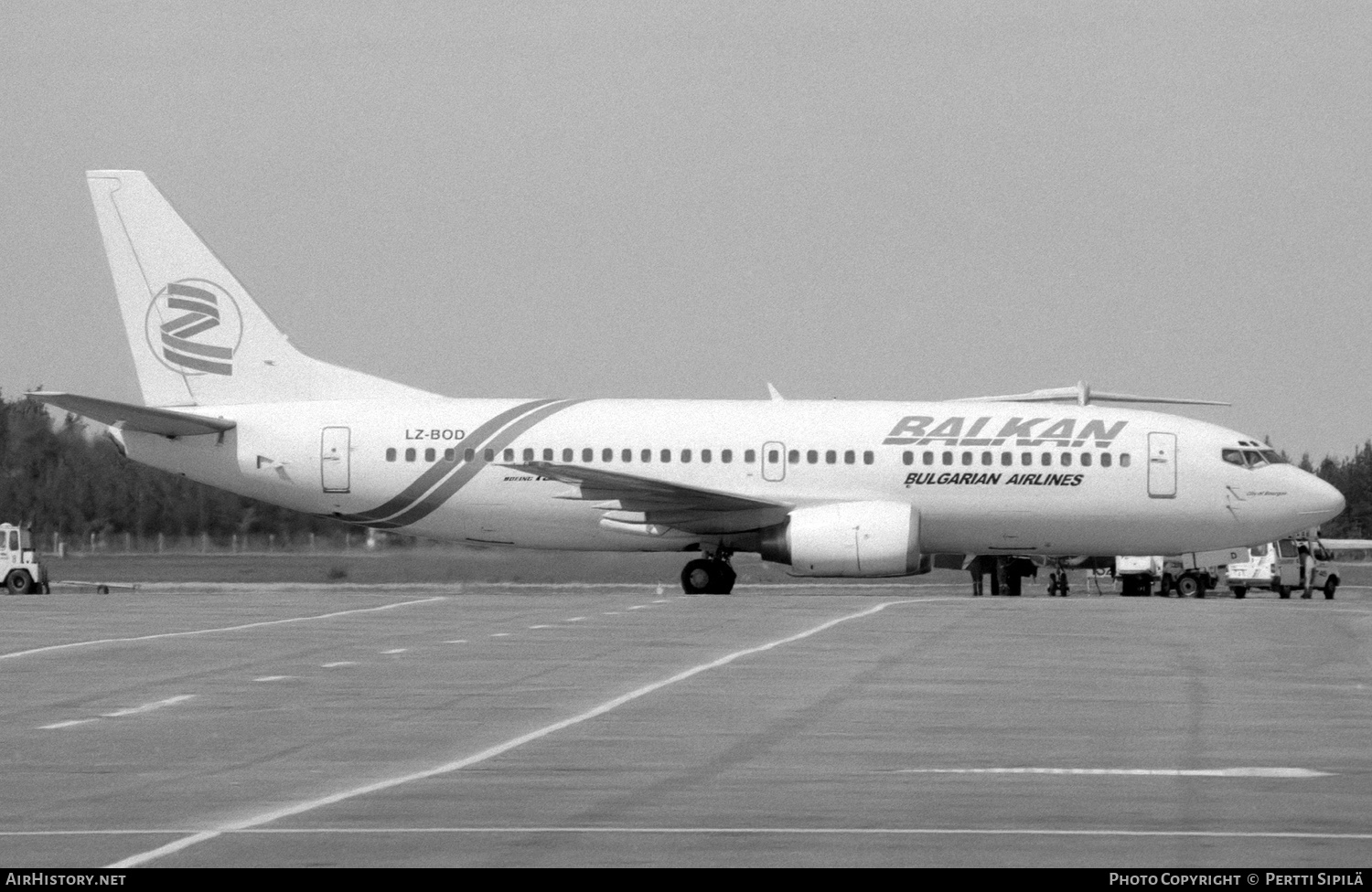 Aircraft Photo of LZ-BOD | Boeing 737-3Y0 | Balkan - Bulgarian Airlines | AirHistory.net #239928