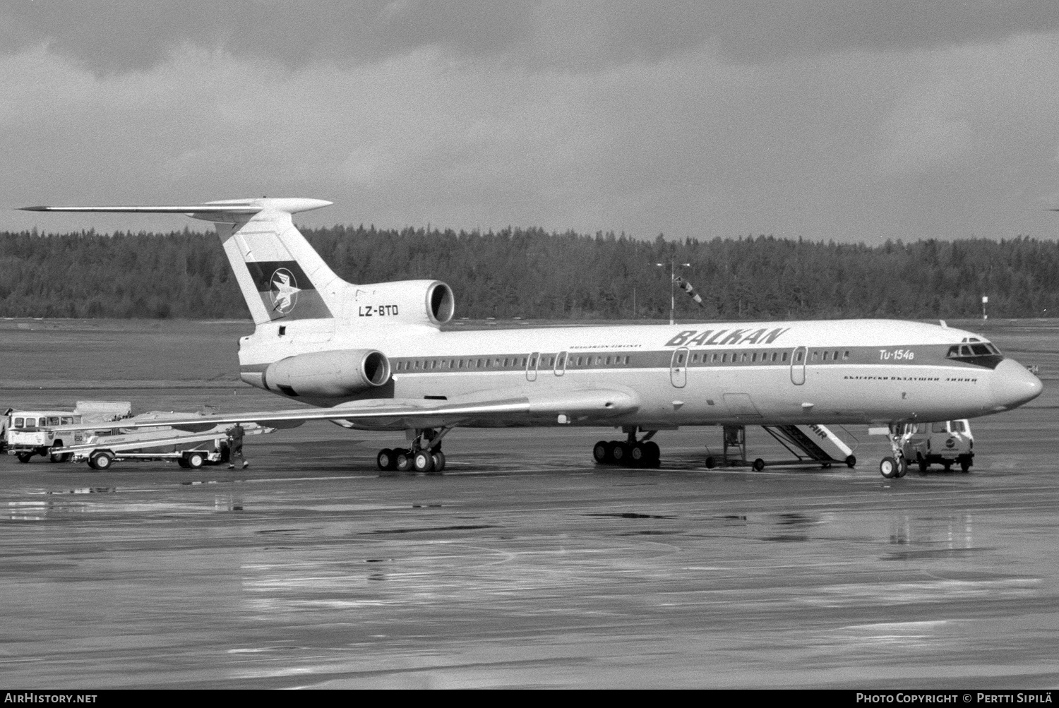 Aircraft Photo of LZ-BTD | Tupolev Tu-154B | Balkan - Bulgarian Airlines | AirHistory.net #239931