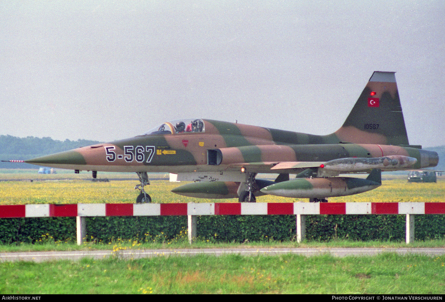 Aircraft Photo of 65-10567 / 10567 | Northrop F-5A Freedom Fighter | Turkey - Air Force | AirHistory.net #239951