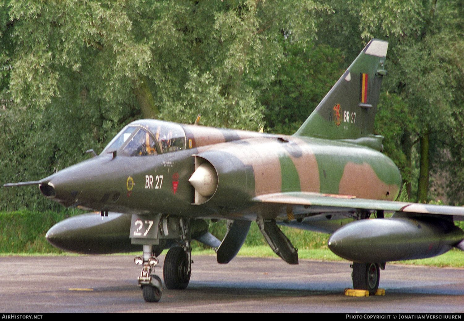 Aircraft Photo of BR27 | Dassault Mirage 5BR | Belgium - Air Force | AirHistory.net #239959