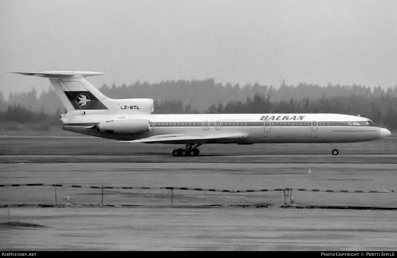 Aircraft Photo of LZ-BTL | Tupolev Tu-154B | Balkan - Bulgarian Airlines | AirHistory.net #239961