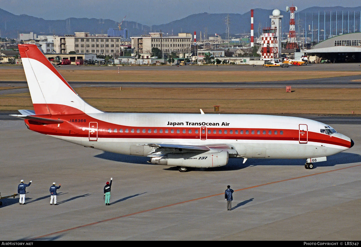 Aircraft Photo of JA8366 | Boeing 737-205/Adv | Japan TransOcean Air - JTA | AirHistory.net #239974