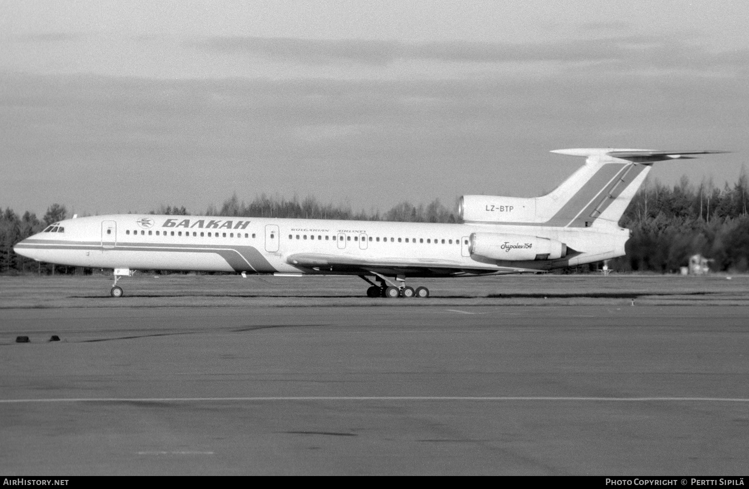 Aircraft Photo of LZ-BTP | Tupolev Tu-154B-1 | Balkan - Bulgarian Airlines | AirHistory.net #239994