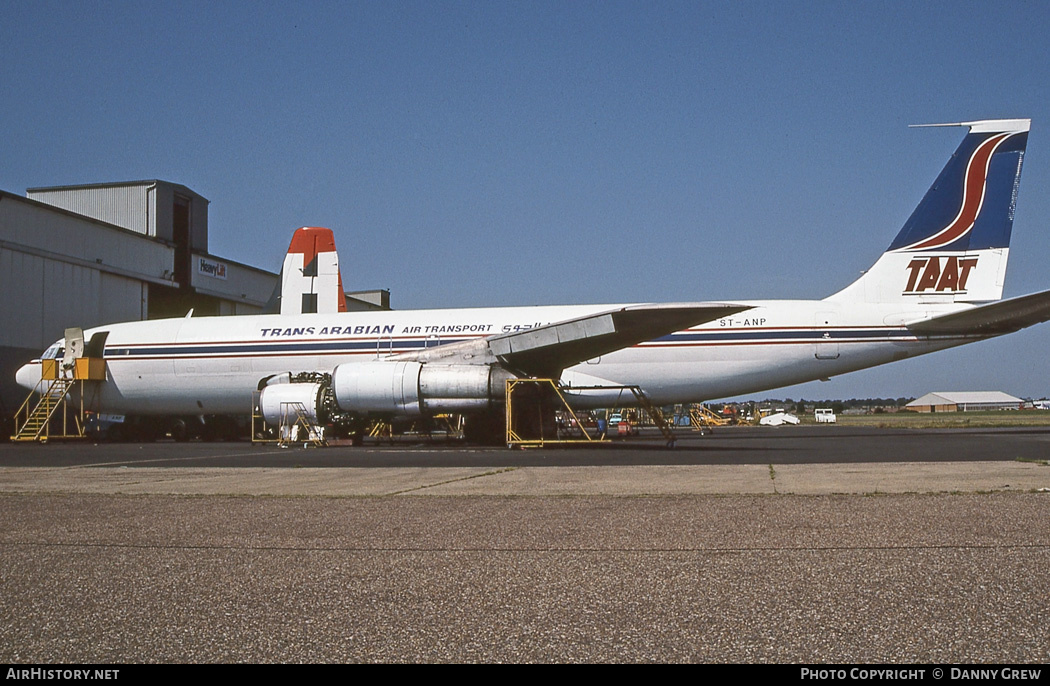Aircraft Photo of ST-ANP | Boeing 707-351C | Trans Arabian Air Transport - TAAT | AirHistory.net #240009