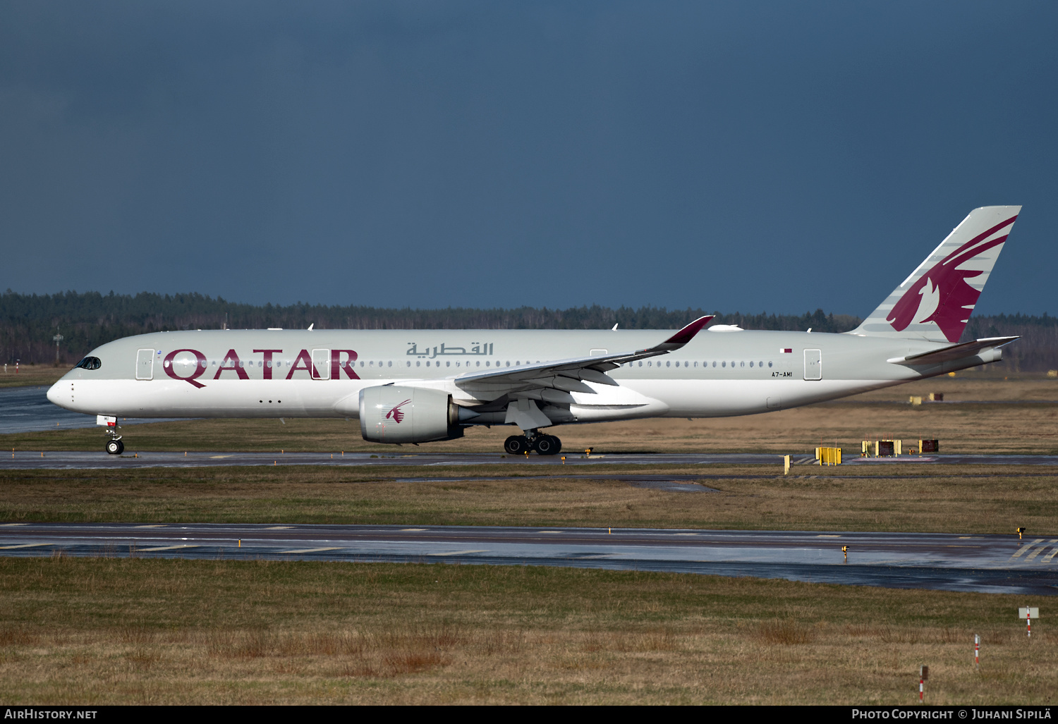 Aircraft Photo of A7-AMI | Airbus A350-941 | Qatar Airways | AirHistory.net #240015