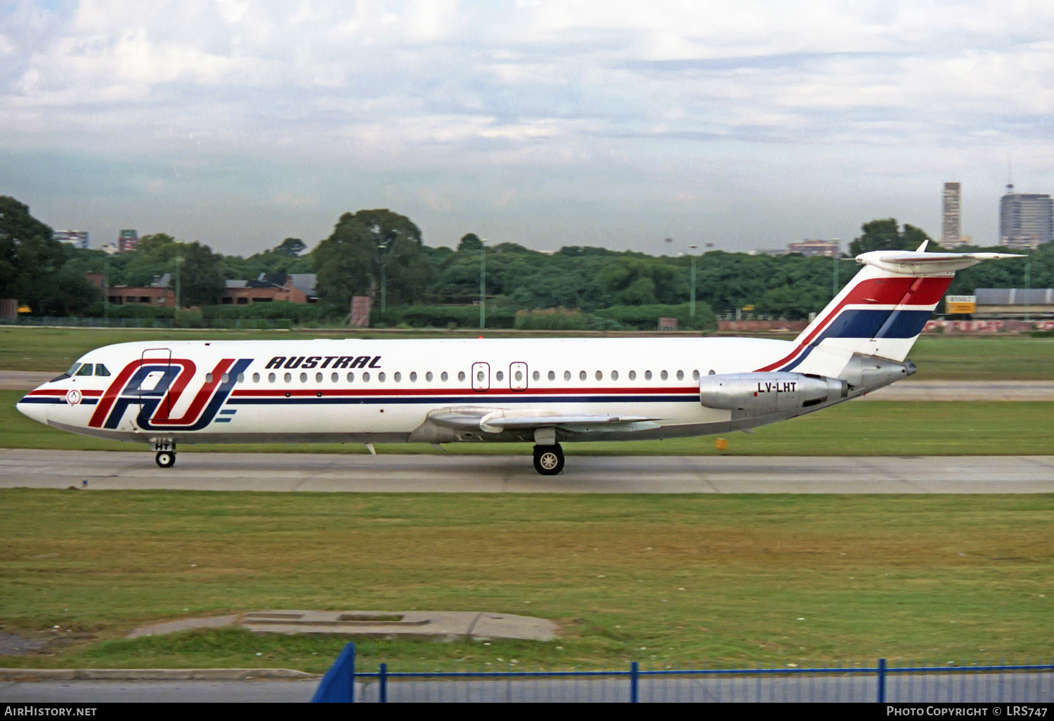 Aircraft Photo of LV-LHT | BAC 111-509EW One-Eleven | Austral Líneas Aéreas | AirHistory.net #240047