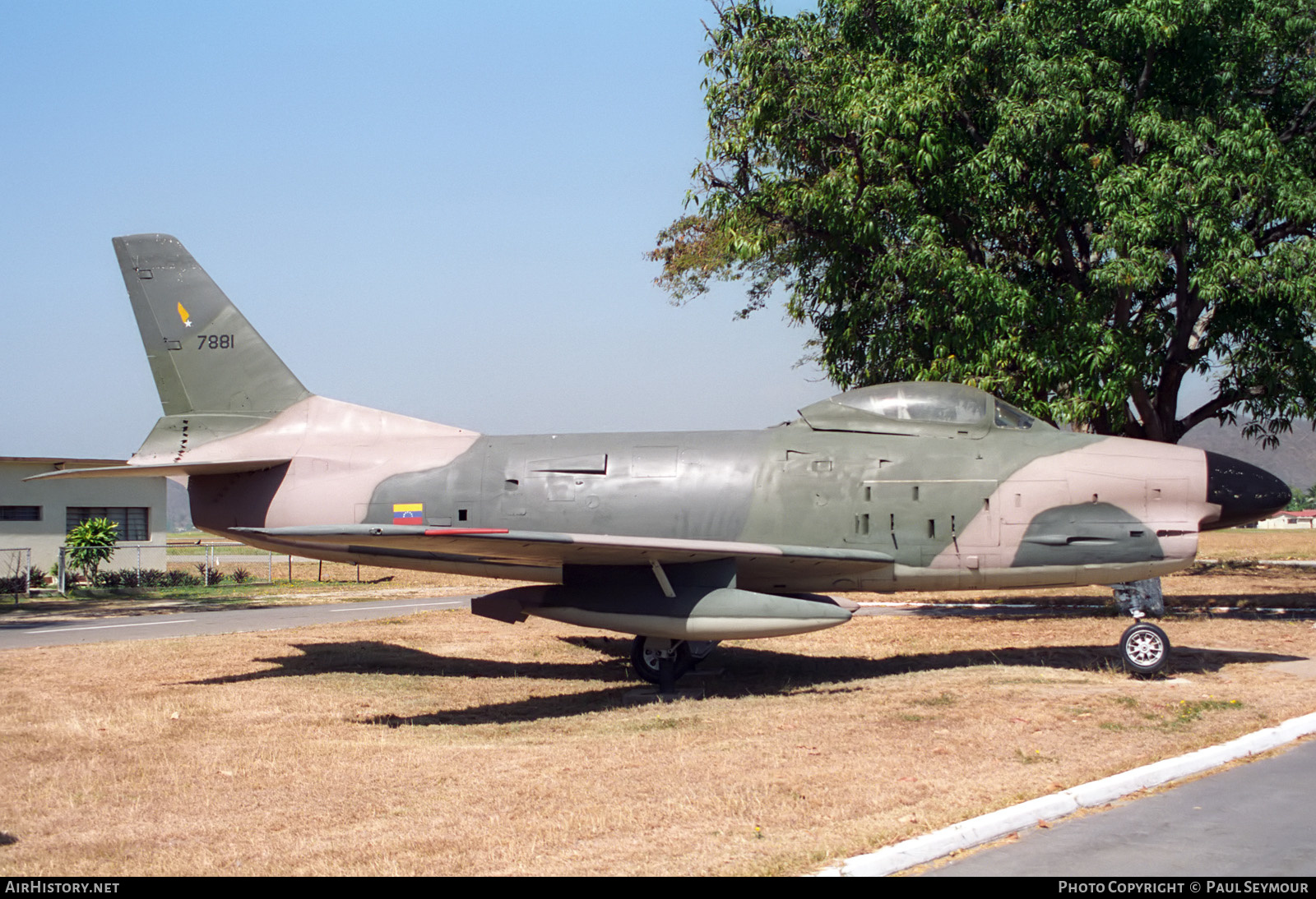 Aircraft Photo of 7881 | North American F-86K Sabre | Venezuela - Air Force | AirHistory.net #240048