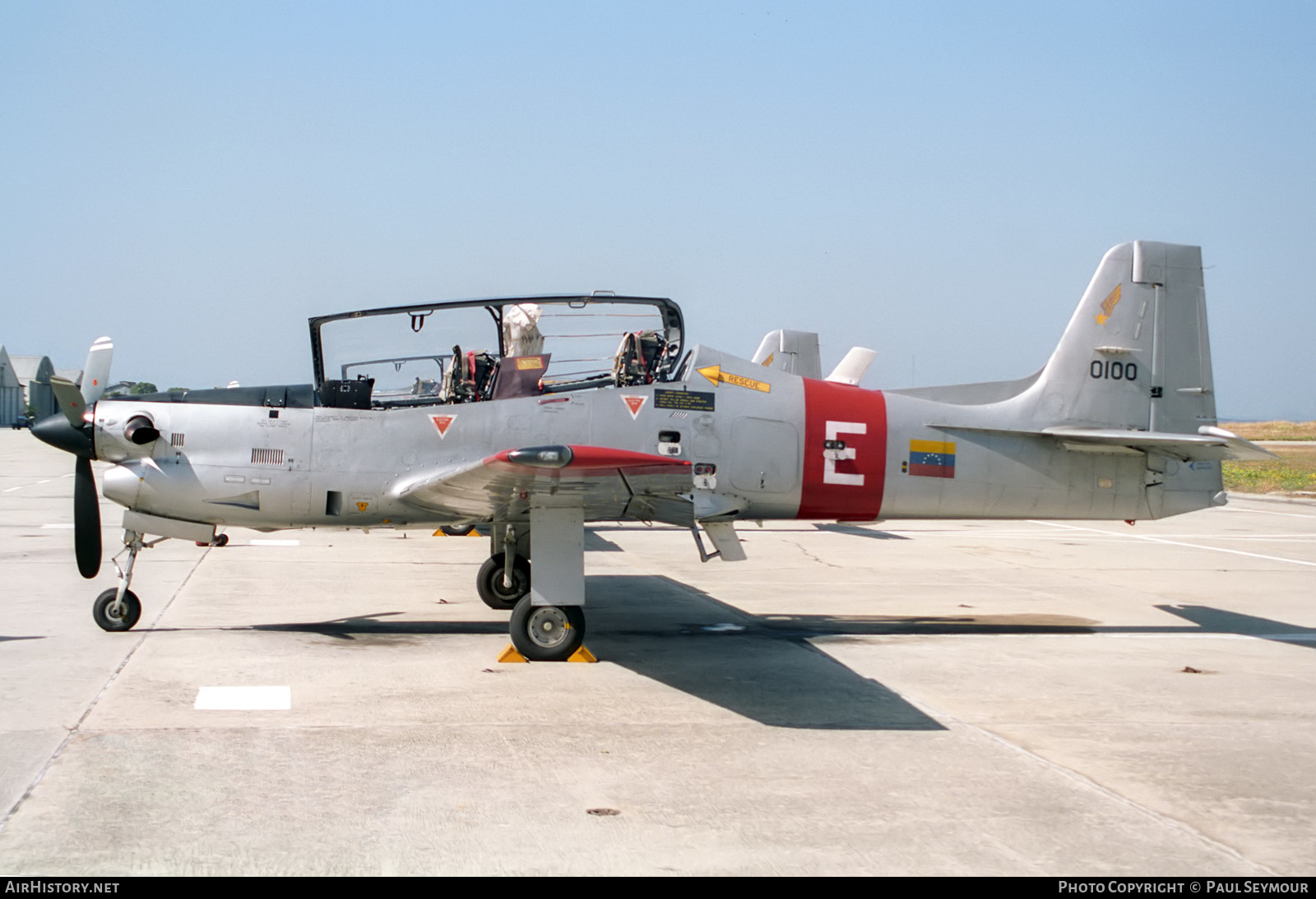 Aircraft Photo of 0100 | Embraer EMB-312A Tucano | Venezuela - Air Force | AirHistory.net #240064