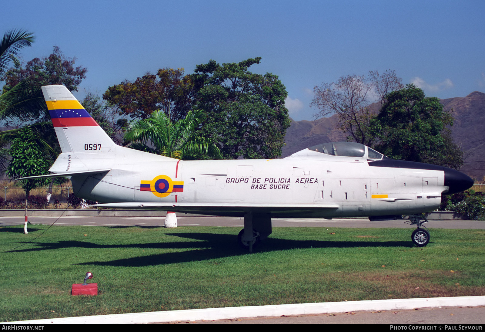 Aircraft Photo of 0597 | North American F-86K Sabre | Venezuela - Air Force | AirHistory.net #240069