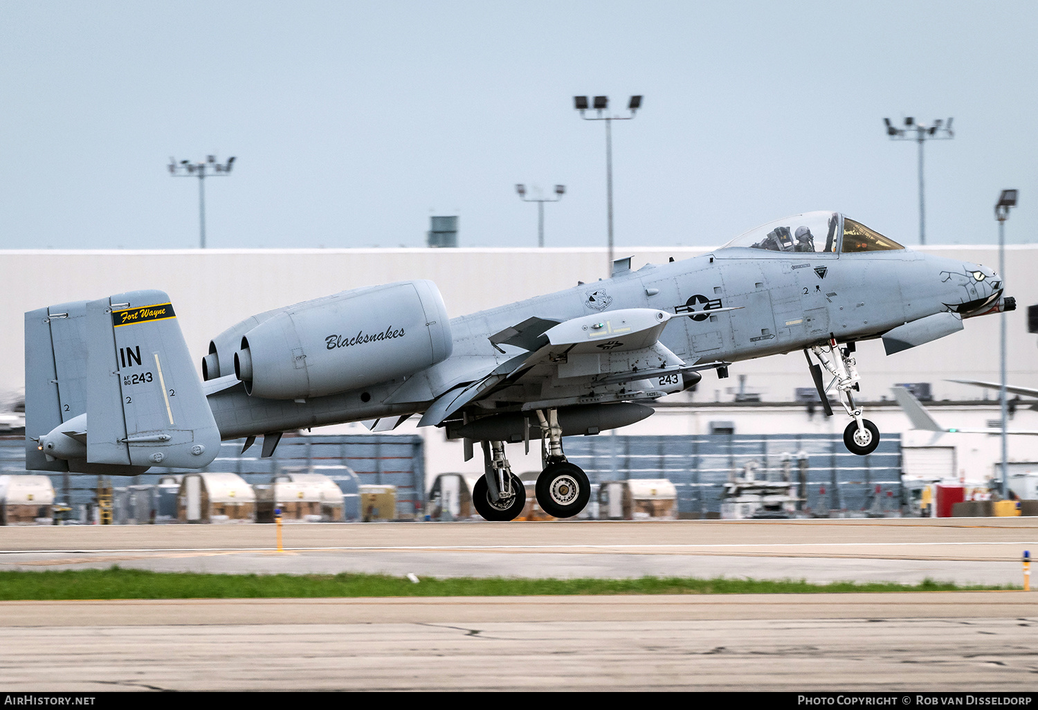 Aircraft Photo of 80-0243 / AF80-243 | Fairchild A-10C Thunderbolt II | USA - Air Force | AirHistory.net #240072