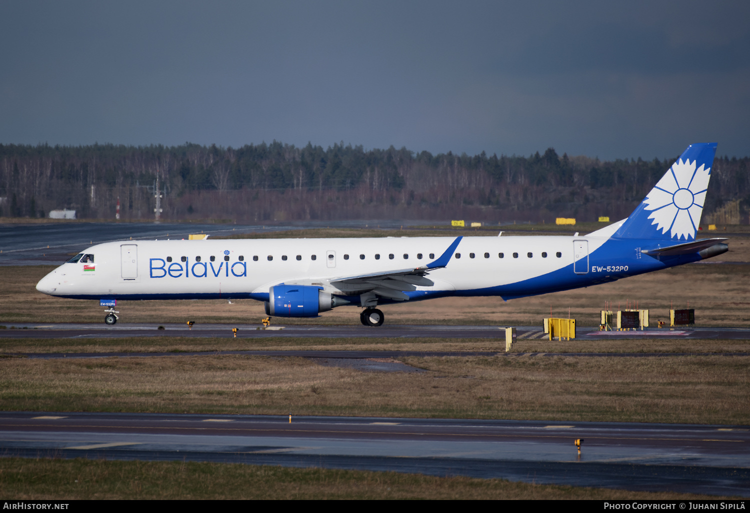 Aircraft Photo of EW-532PO | Embraer 195LR (ERJ-190-200LR) | Belavia | AirHistory.net #240080