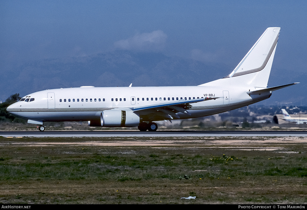 Aircraft Photo of VP-BBJ | Boeing 737-72U BBJ | AirHistory.net #240098