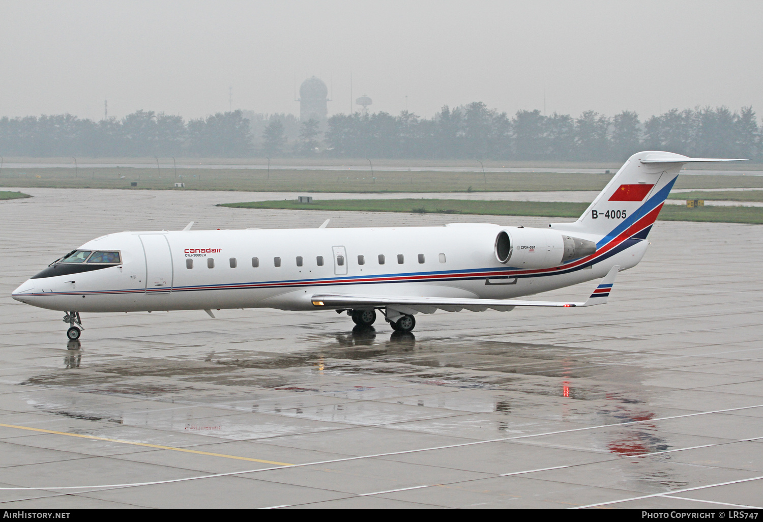 Aircraft Photo of B-4005 | Canadair CRJ-200LR (CL-600-2B19) | China Goverment | AirHistory.net #240100