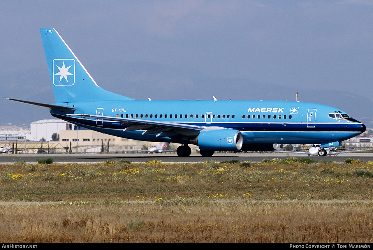 Aircraft Photo of OY-MRJ | Boeing 737-7L9 | Maersk Air | AirHistory.net #240113
