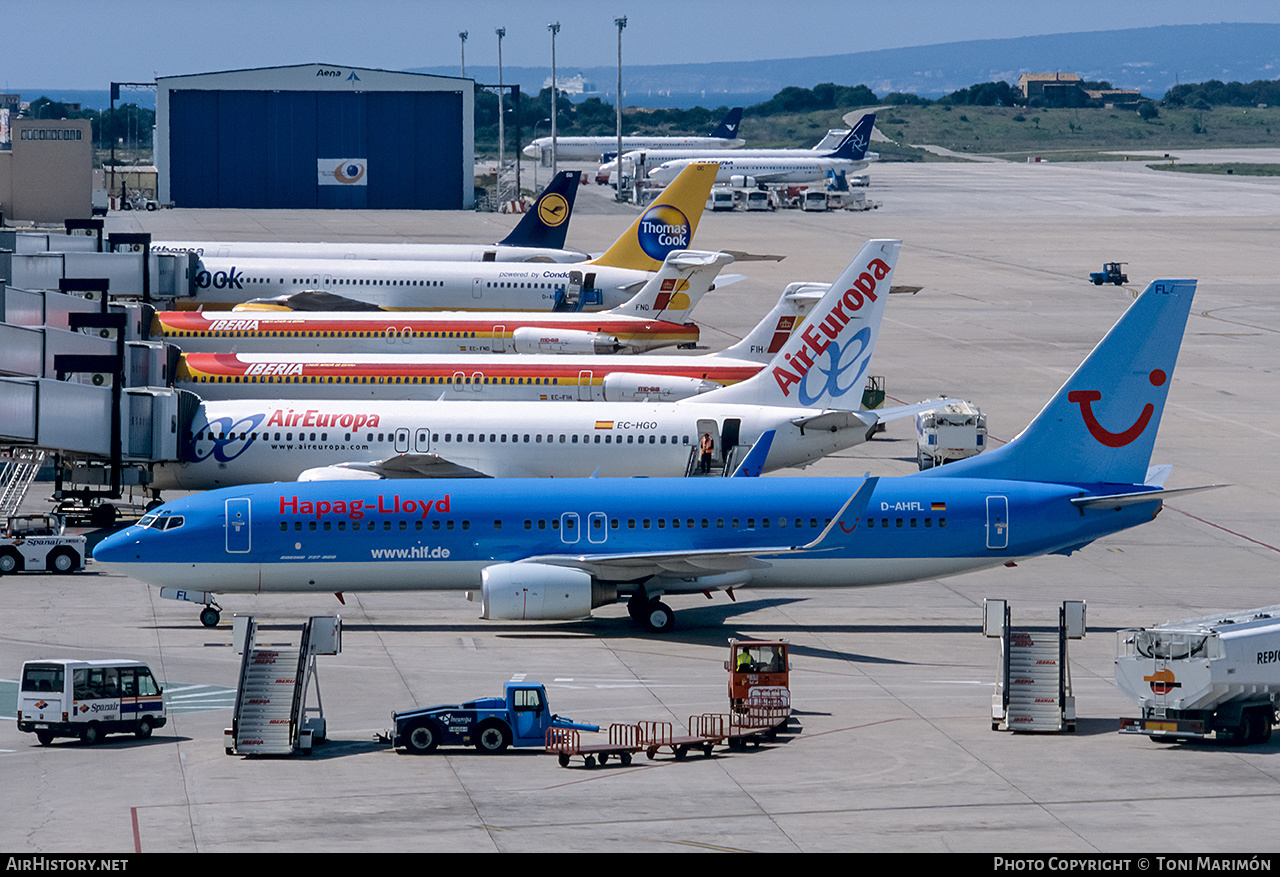 Aircraft Photo of D-AHFL | Boeing 737-8K5 | Hapag-Lloyd | AirHistory.net #240123