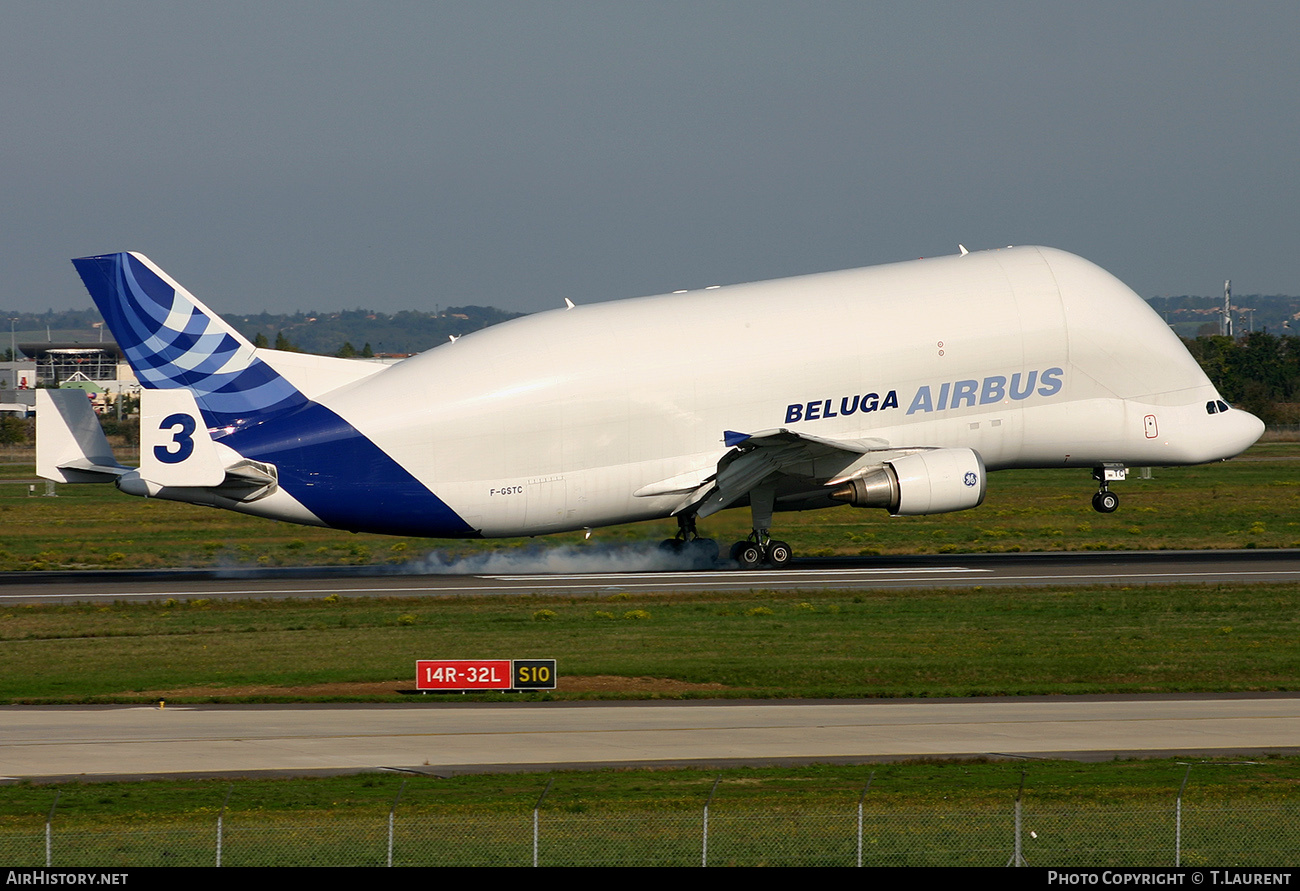 Aircraft Photo of F-GSTC | Airbus A300B4-608ST Beluga (Super Transporter) | Airbus Transport International | AirHistory.net #240125