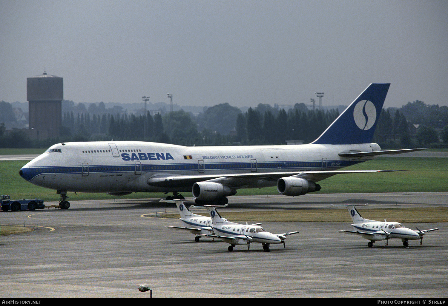 Aircraft Photo of OO-SGC | Boeing 747-329M | Sabena | AirHistory.net #240132