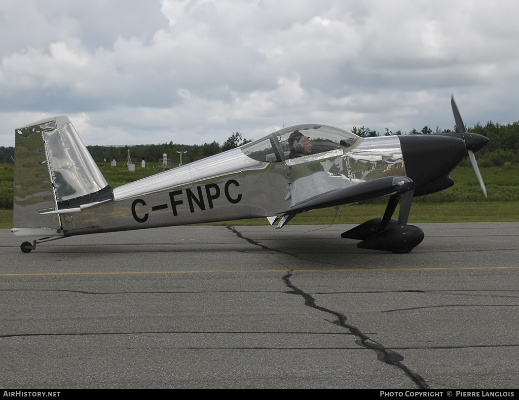 Aircraft Photo of C-FNPC | Van's RV-7 | AirHistory.net #240137