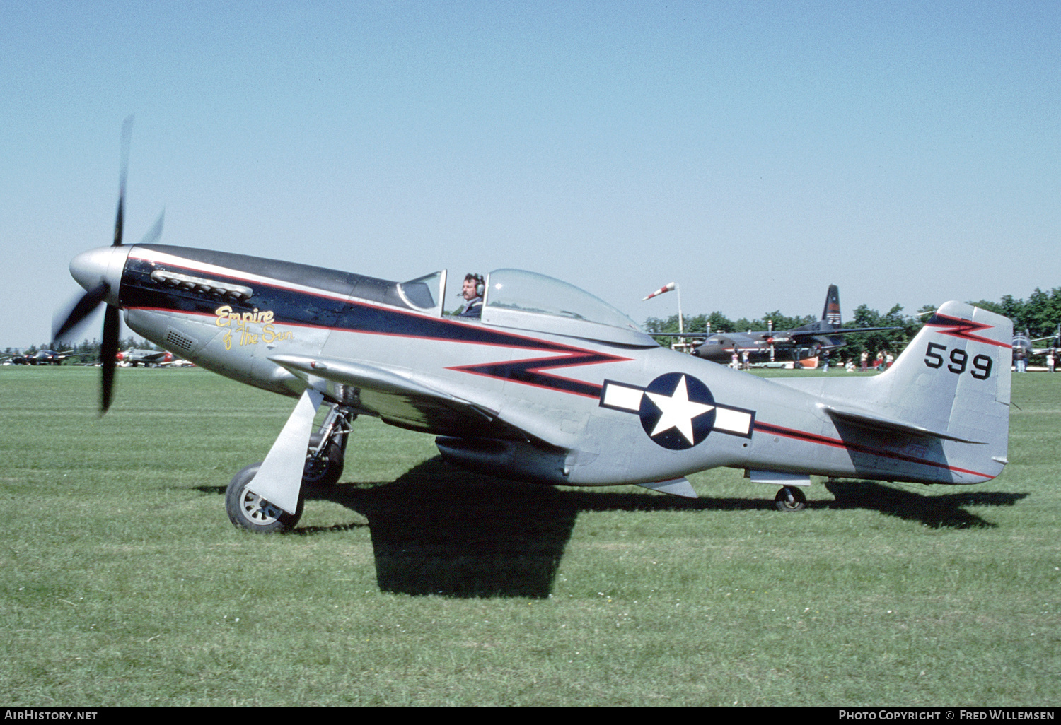 Aircraft Photo of F-AZFI / 599 | North American P-51D Mustang | USA - Air Force | AirHistory.net #240158