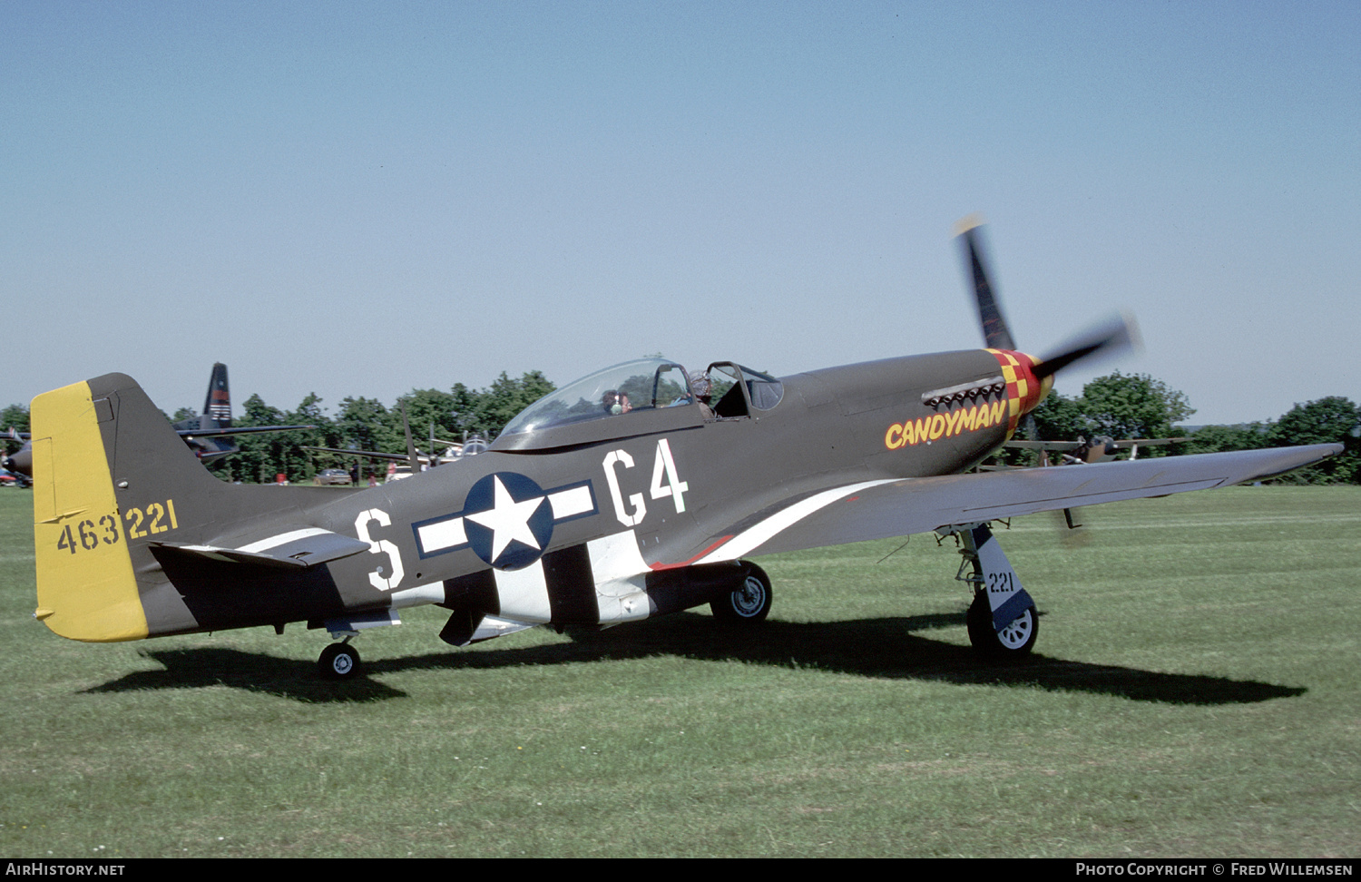 Aircraft Photo of N51JJ / 463221 | North American P-51D Mustang | USA - Air Force | AirHistory.net #240159