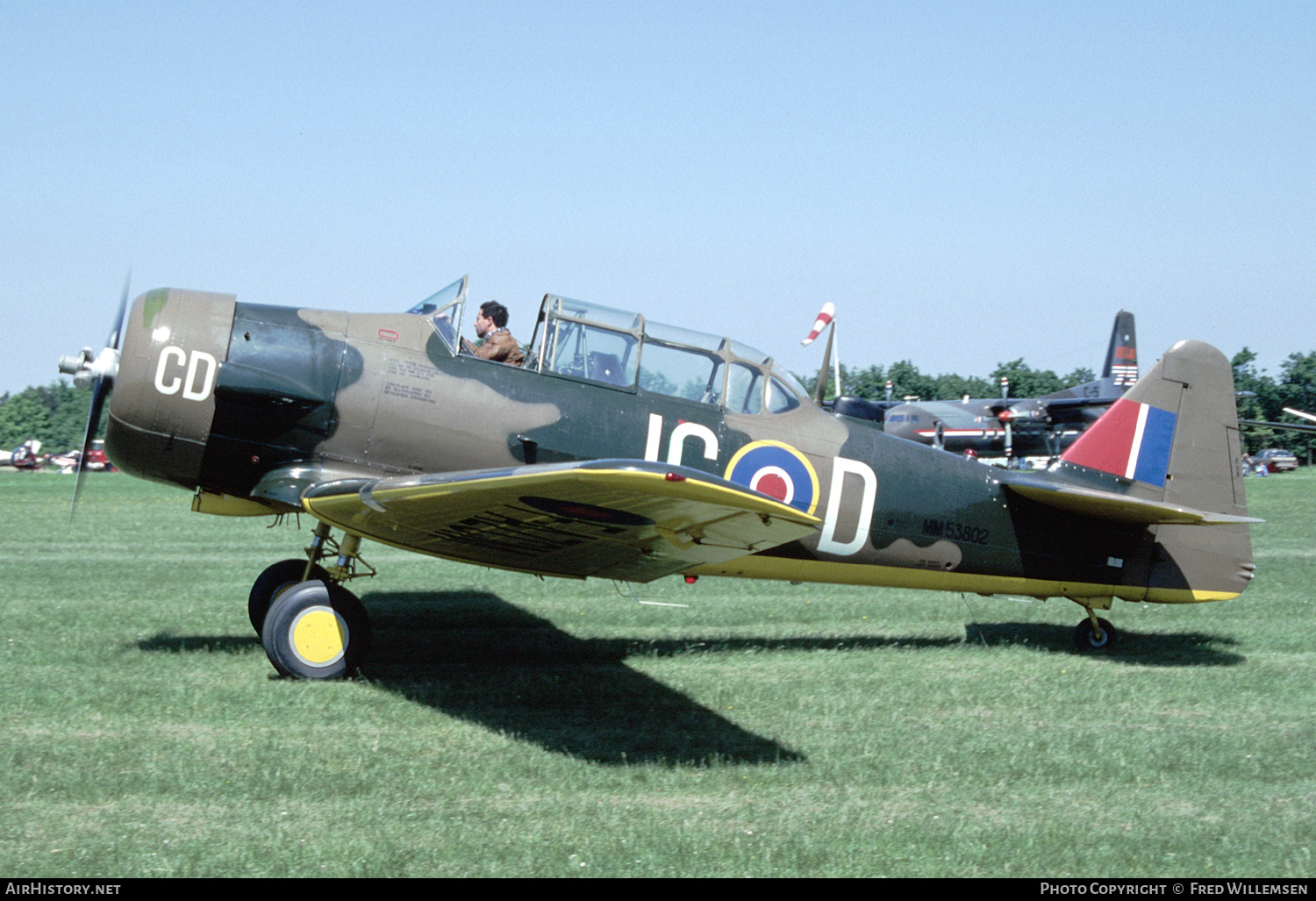 Aircraft Photo of F-AZCM / MM53802 | North American T-6G Texan | UK - Air Force | AirHistory.net #240176