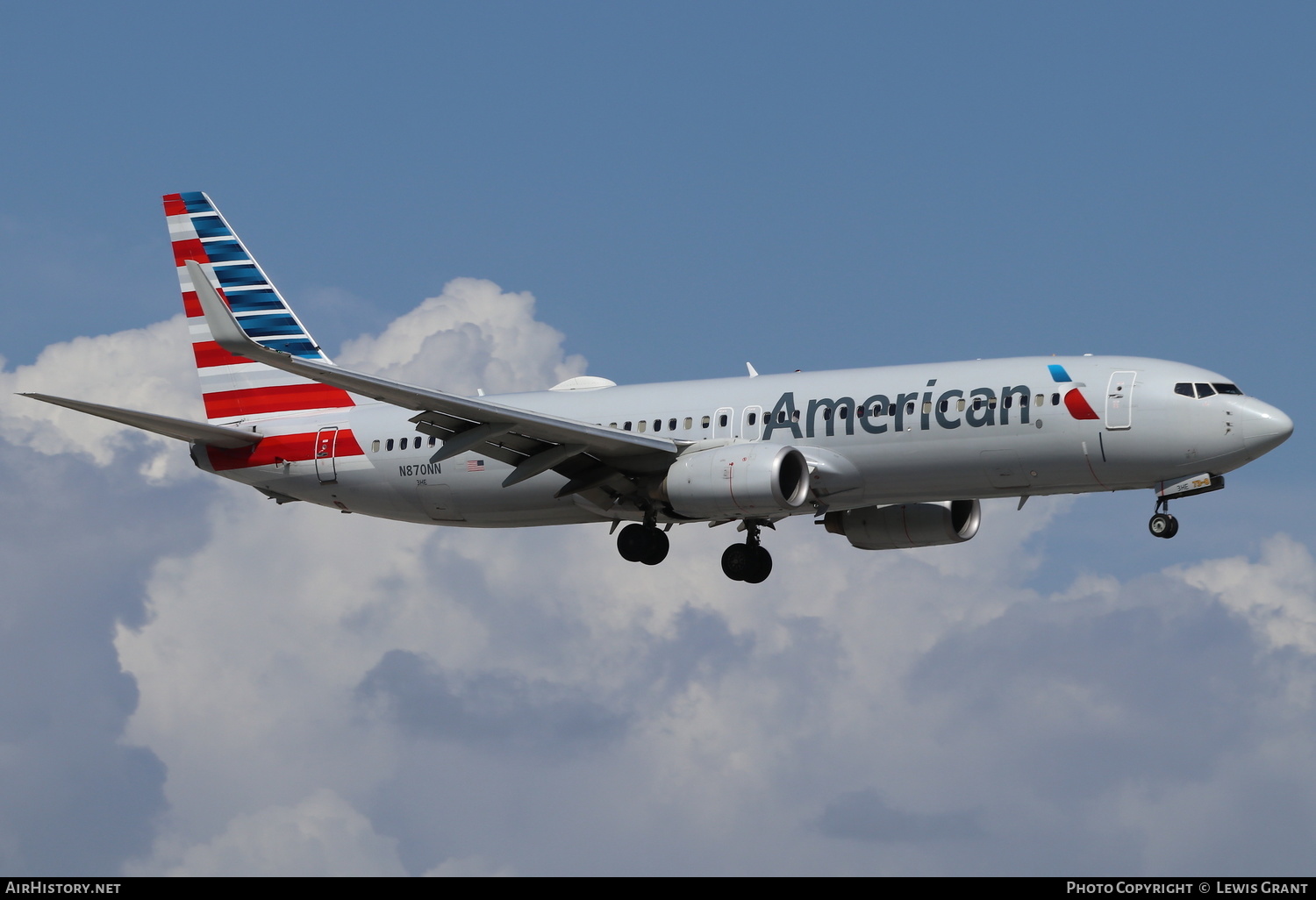 Aircraft Photo of N870NN | Boeing 737-823 | American Airlines | AirHistory.net #240180