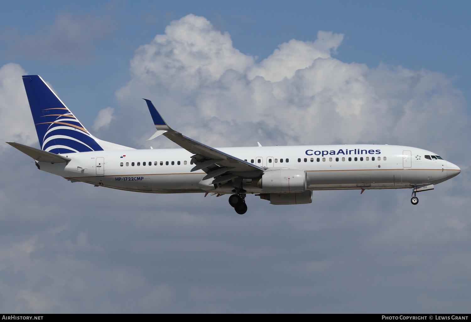 Aircraft Photo of HP-1722CMP | Boeing 737-8V3 | Copa Airlines | AirHistory.net #240182