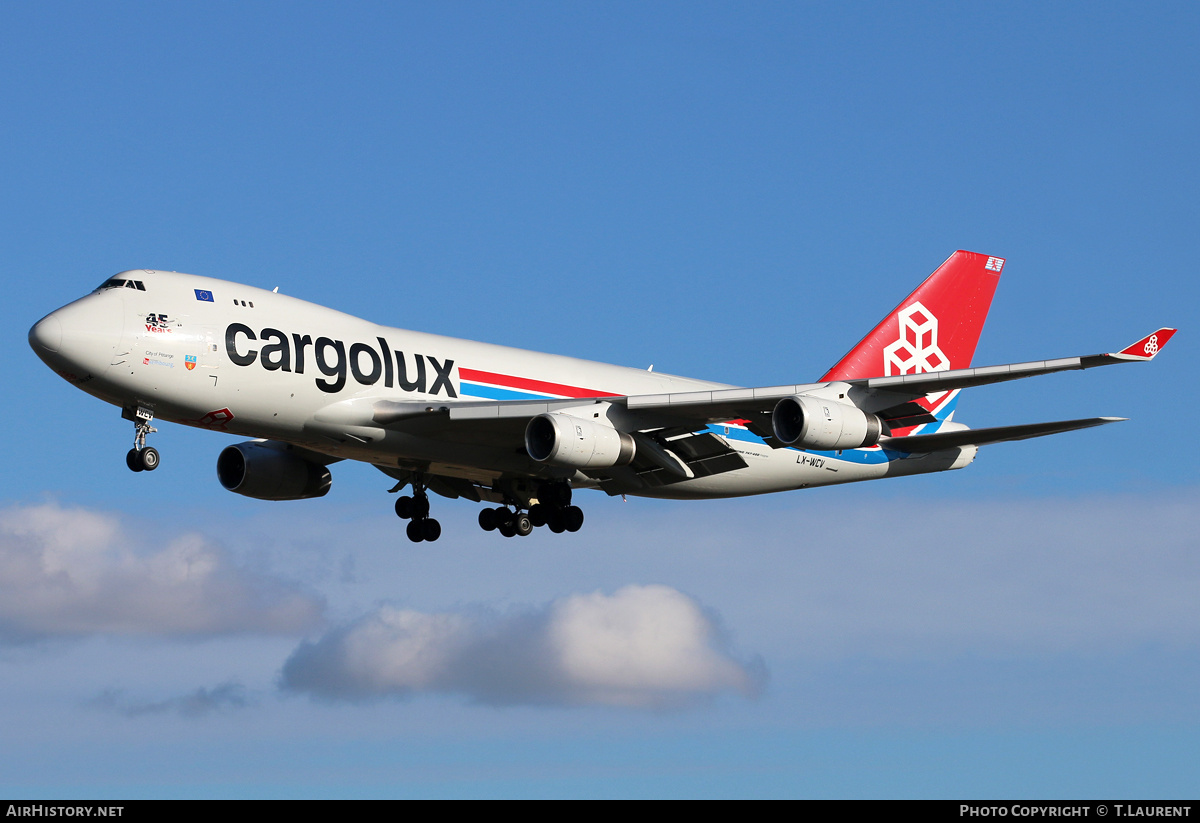 Aircraft Photo of LX-WCV | Boeing 747-4R7F/SCD | Cargolux | AirHistory.net #240195