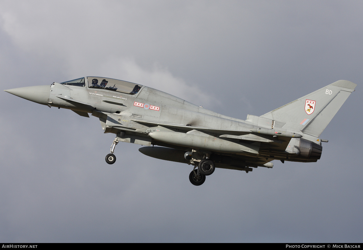 Aircraft Photo of ZJ805 | Eurofighter EF-2000 Typhoon T3 | UK - Air Force | AirHistory.net #240202