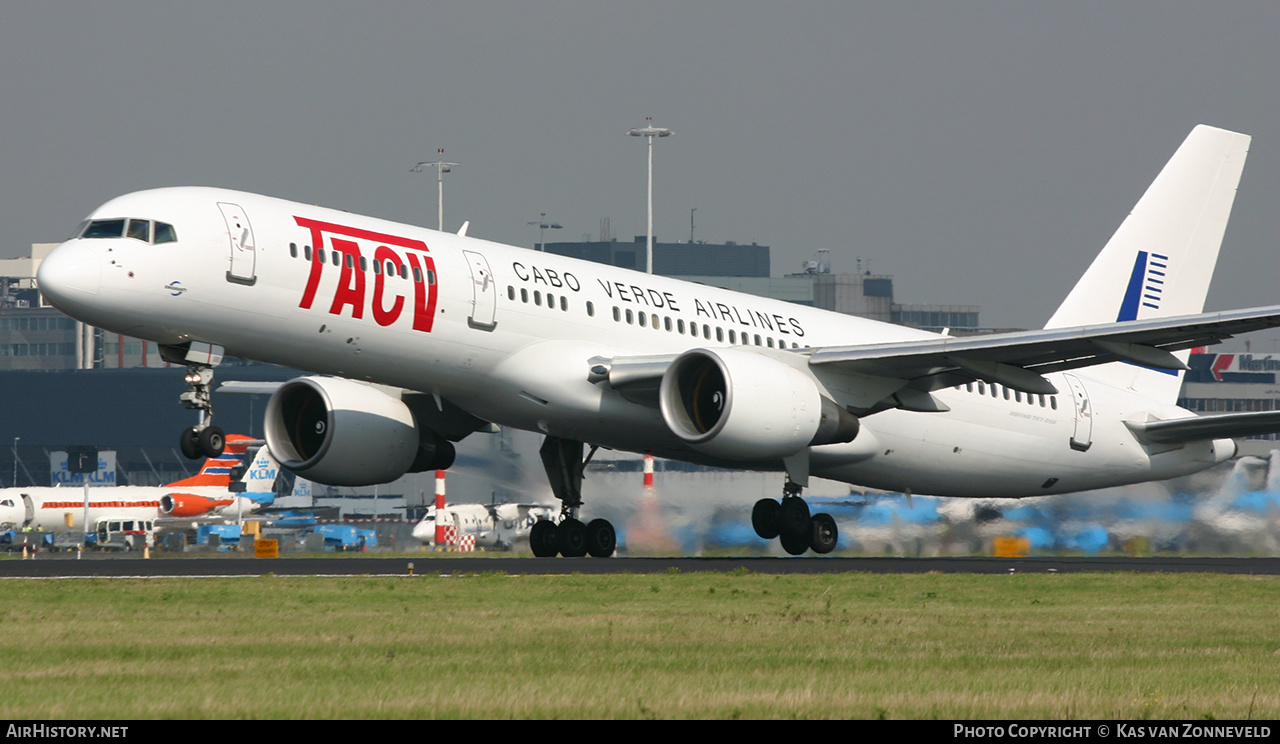 Aircraft Photo of D4-CBP | Boeing 757-2Q8 | TACV Cabo Verde Airlines | AirHistory.net #240215