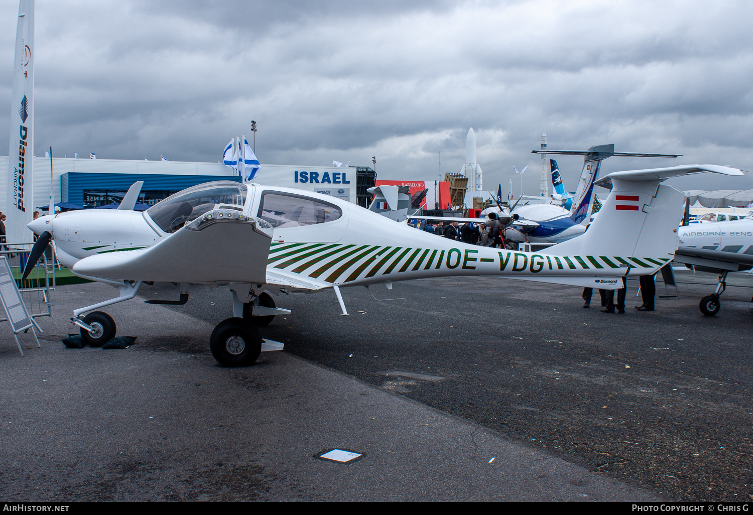 Aircraft Photo of OE-VDG | Diamond DA40D Diamond Star TDI | Diamond Aircraft | AirHistory.net #240229