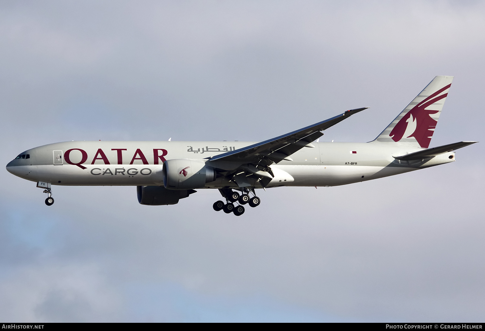 Aircraft Photo of A7-BFR | Boeing 777-F | Qatar Airways Cargo | AirHistory.net #240245