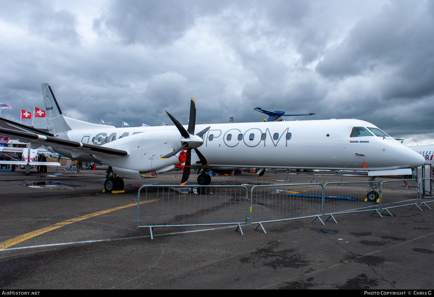 Aircraft Photo of SE-LRA | Saab 2000 | Saab | AirHistory.net #240263