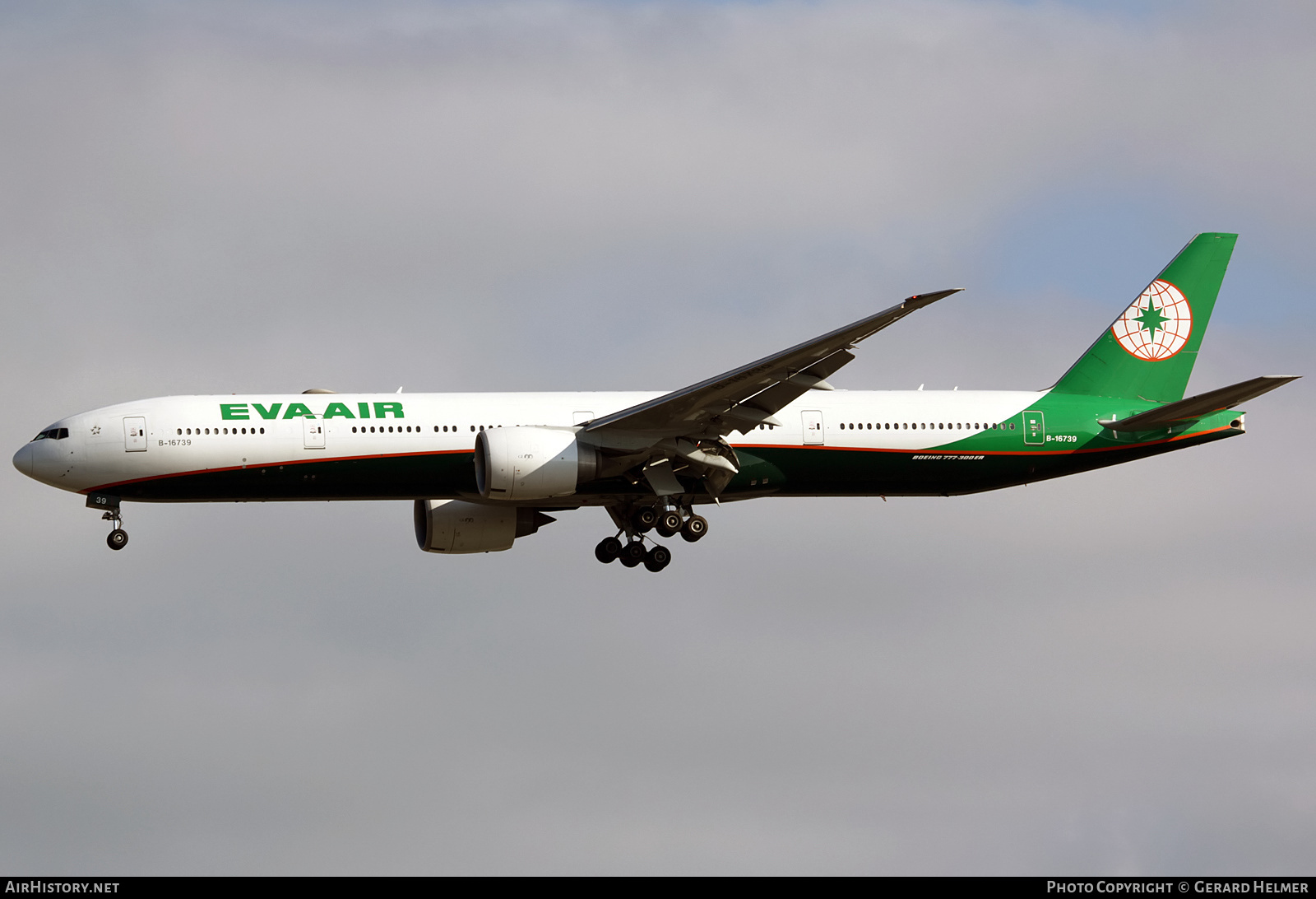 Aircraft Photo of B-16739 | Boeing 777-300/ER | EVA Air | AirHistory.net #240275