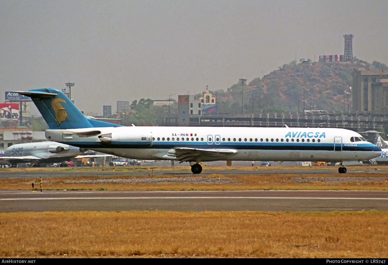 Aircraft Photo of XA-RKM | Fokker 100 (F28-0100) | Aviacsa - Aviación de Chiapas | AirHistory.net #240283